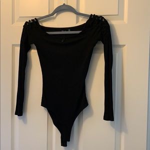 Bershka black bodysuit